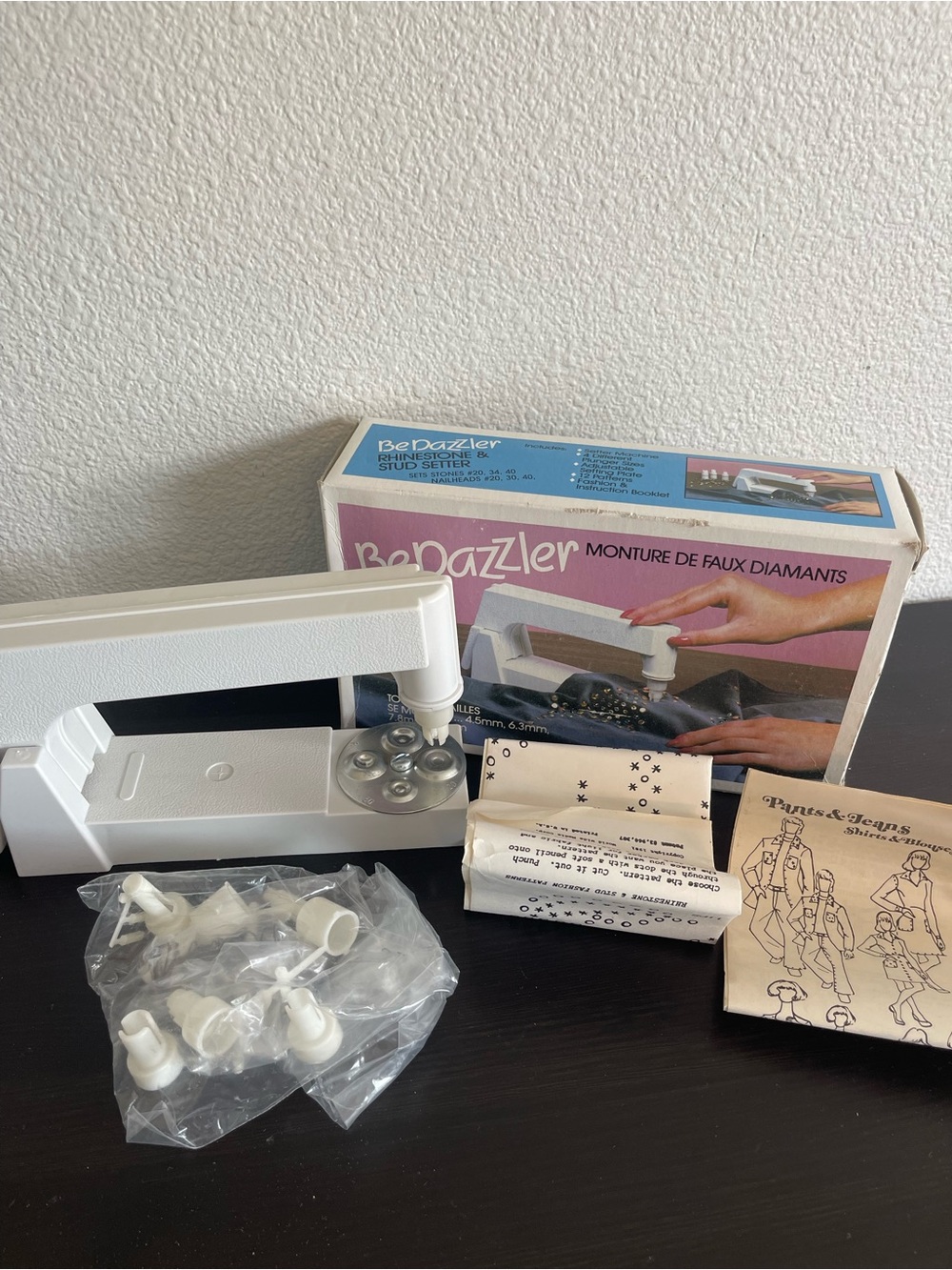 Vintage BeDazzler Rhinestone and Stud Setter with Box NWT